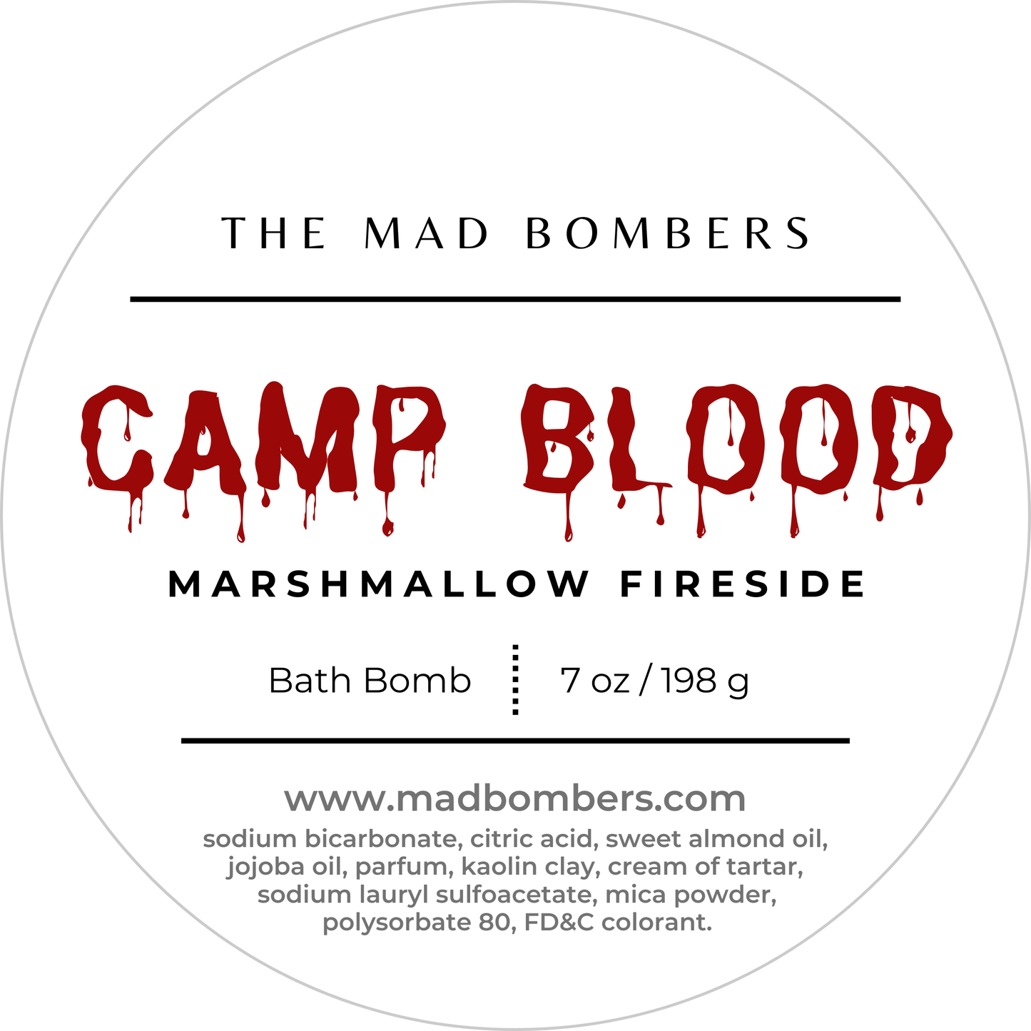 Camp Blood | Bath Bomb