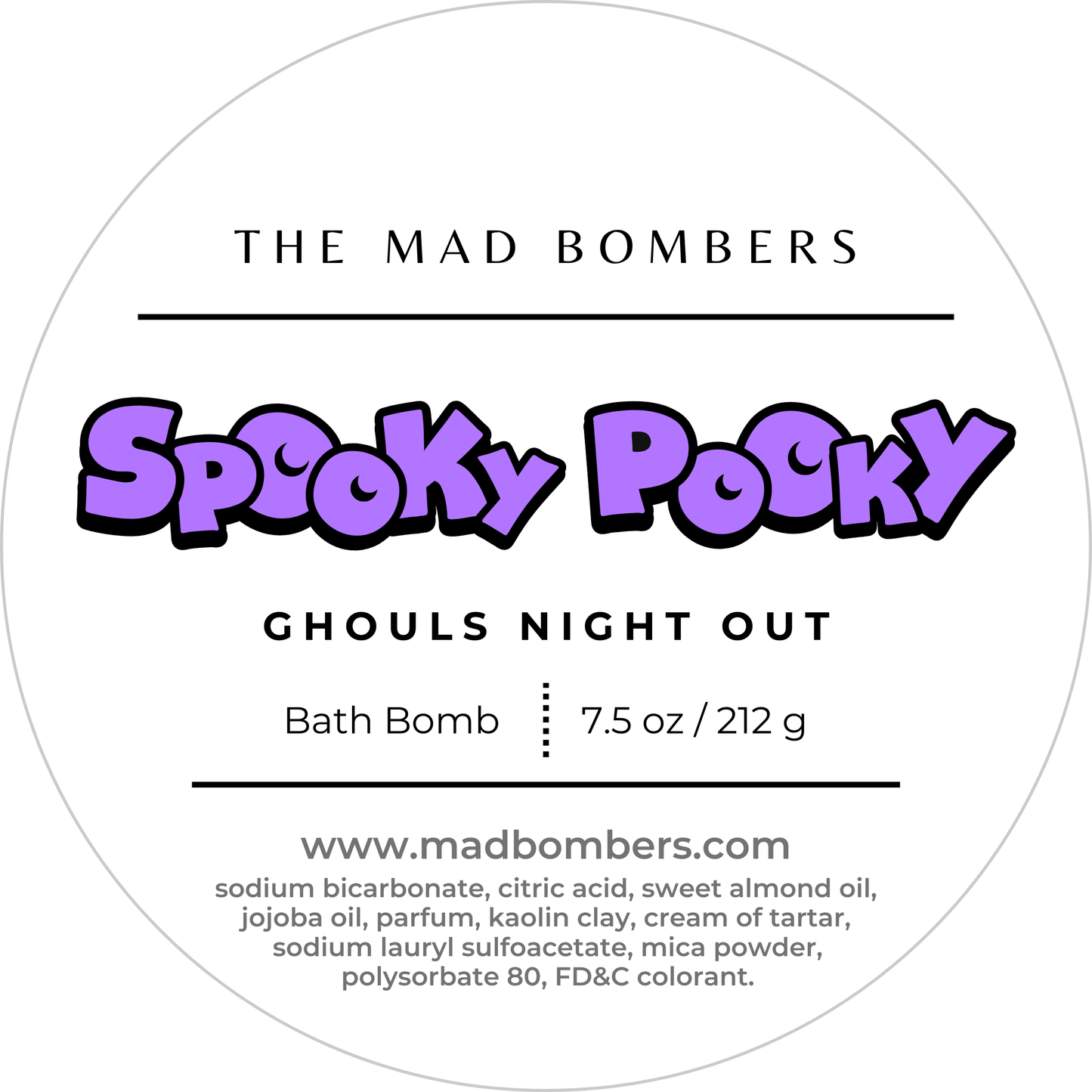 Spooky Pooky | Bath Bomb